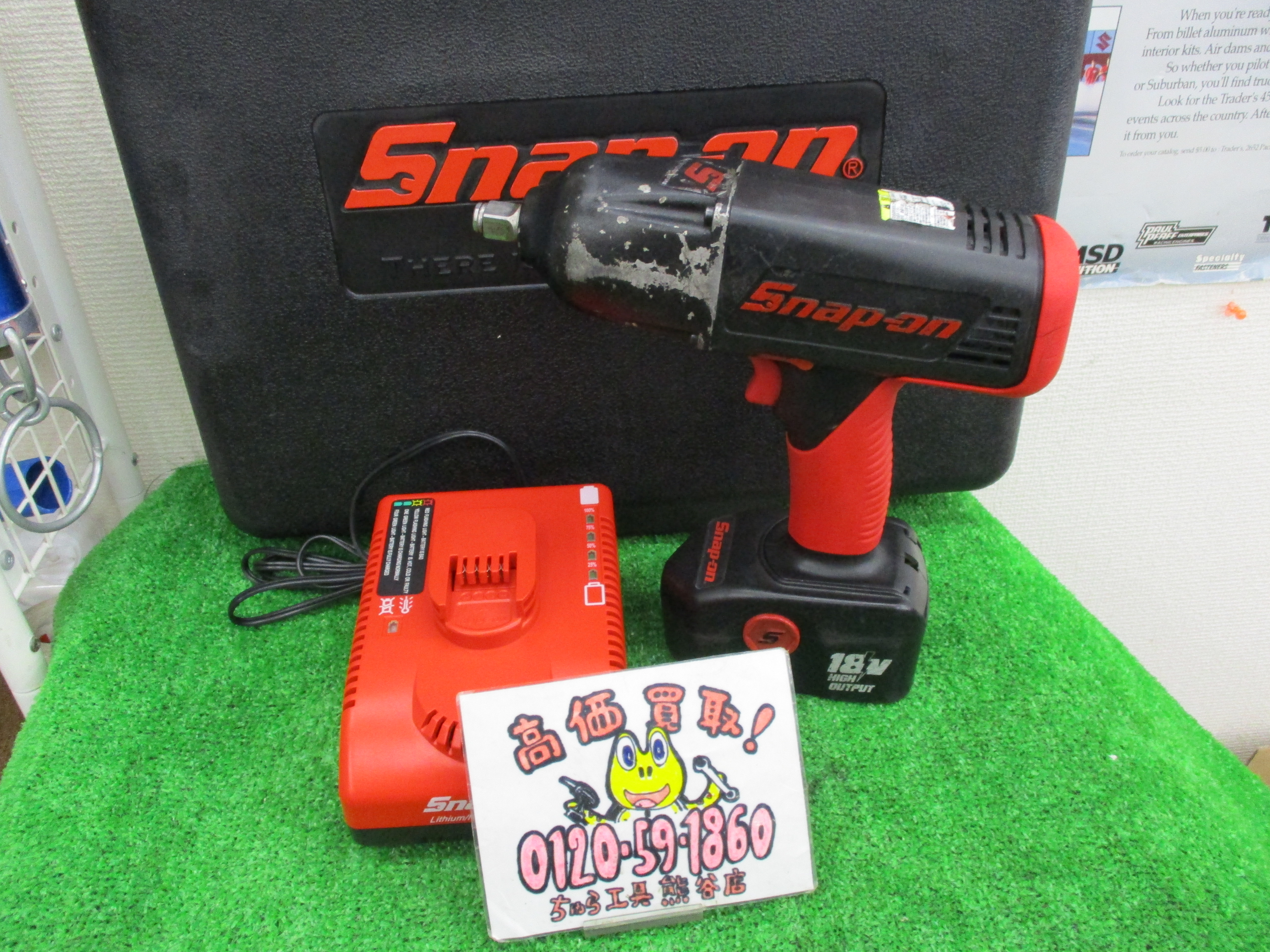 買い半額snap on スナップオンCTJ6850 充電式インパクト 1/2 18v 本体