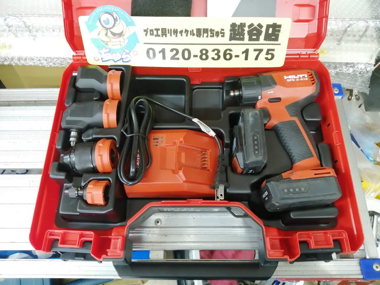★1円スタート!!★ HILTI　ヒルティ　14.4V 充電式インパクトドライバー　SID14-A　【久留米店】 ★3.3Ahバッテリー2個付き★ 新品未使用HILTI ヒルティ 14.4V インパクトドライバー バッテリー1